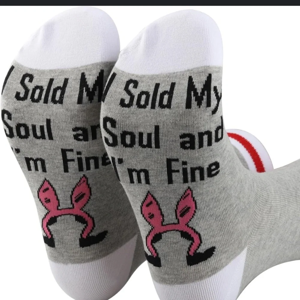 2 Pk Louise Belcher Funny Socks